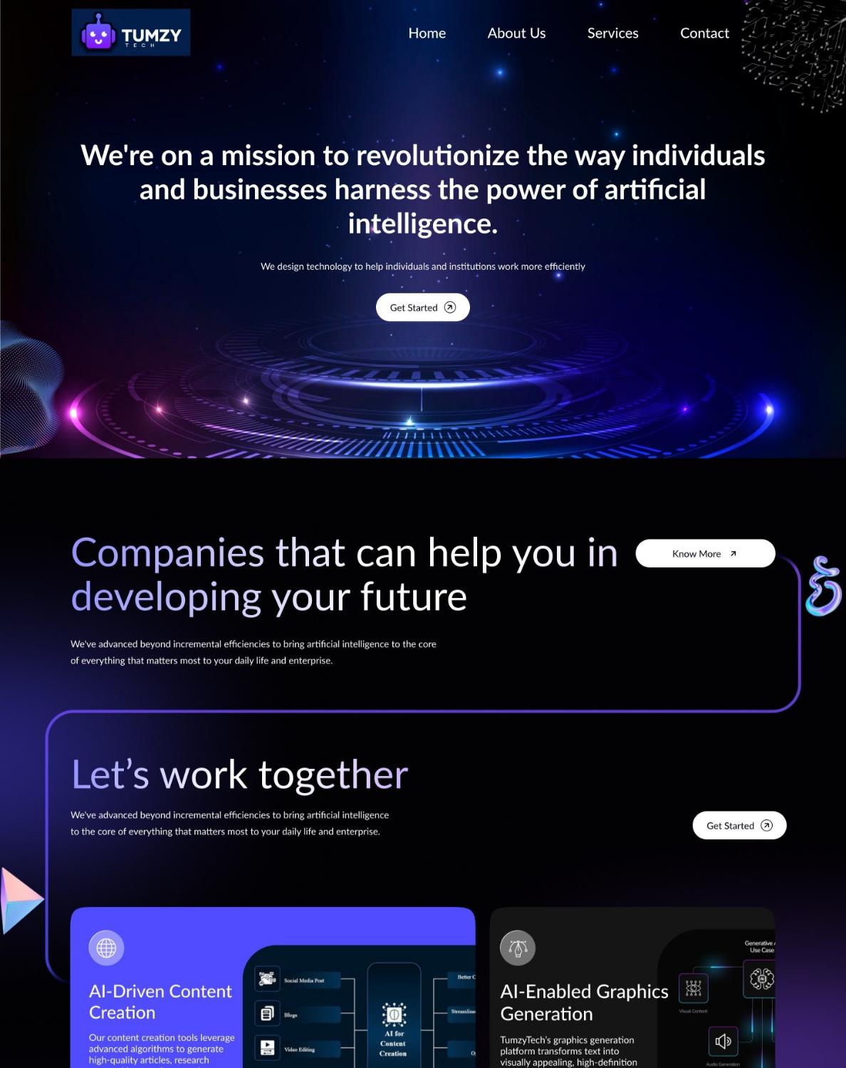 AgroGrow / TumzyTech AI design