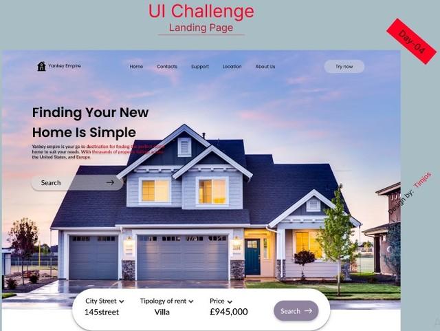 Real Estate Landing Page